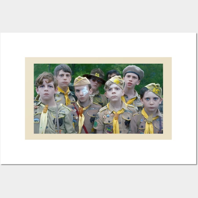 Khaki Scouts Troop 55 Wall Art by DesignDLW